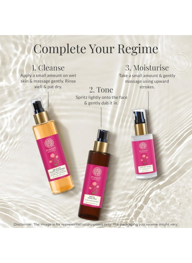 Forest Essentials Ayurvedic Purifying Face Wash Honey, Lemon & Rosewater| For Normal to Dry Skin | Sulphate Free 50 ml - Image 3